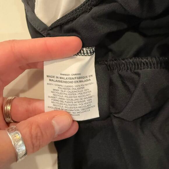 Nike Dri-Fit Activewear Lined Running Shorts Womens Small Black Workout Training - Picture 8 of 9